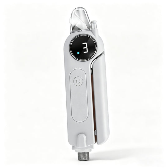 2-in-1 Quiet Electric Pet Nail Clipper and Grinder with Dual LED Lights